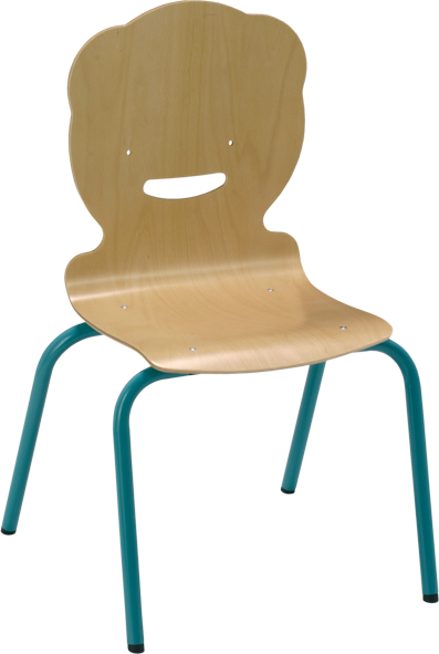 Chaise maternelle coque NOUNOURS