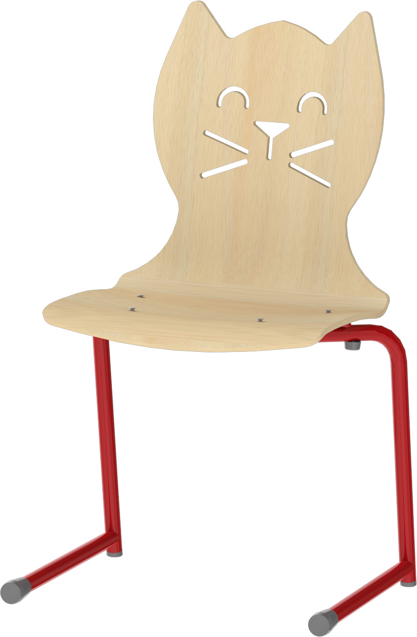 Chaise maternelle coque TOON