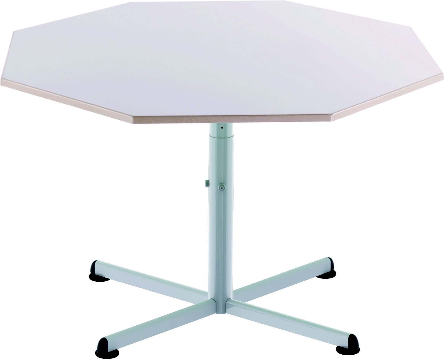 Table réglable octogonale 8100