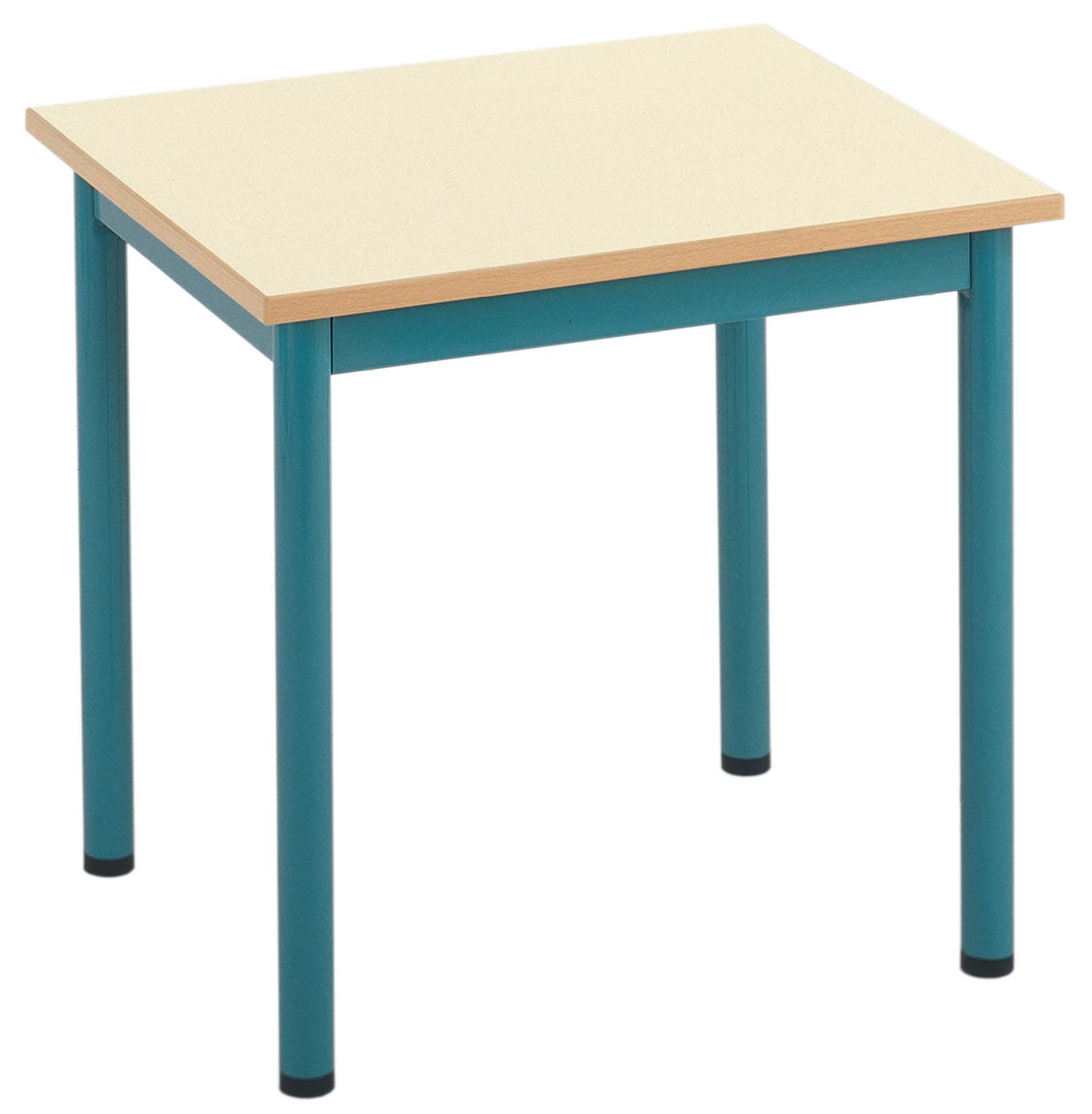 Table maternelle fixe prof. 50 cm