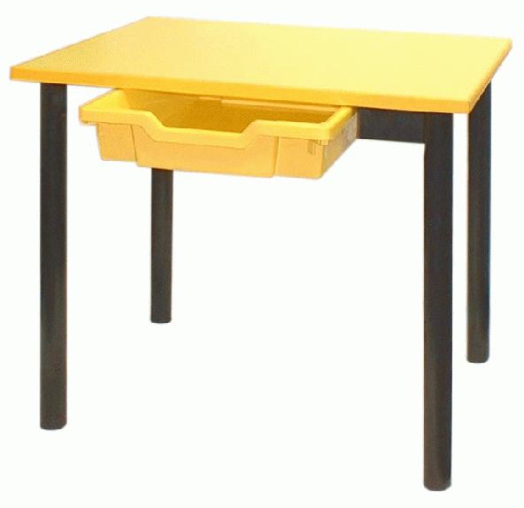 Table maternelle fixe avec Tiroir